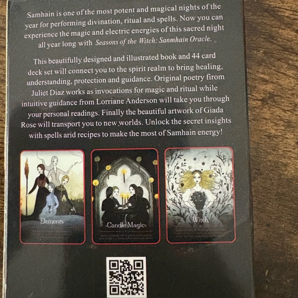 Seasons of the Witch Samhain Oracle Deck